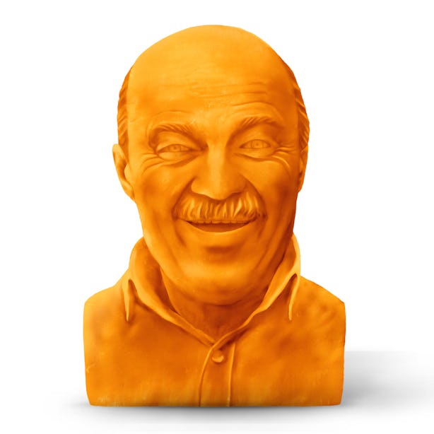 A Kraft Cheese Sculpture Of Your Dad For Father's Day Is The Ultimate