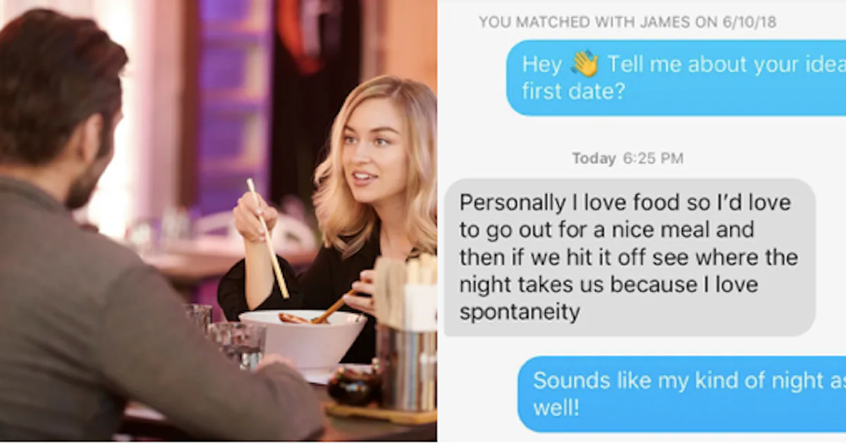 Where Should You Go On A First Date After Meeting On Tinder 4 People Offer Suggestions