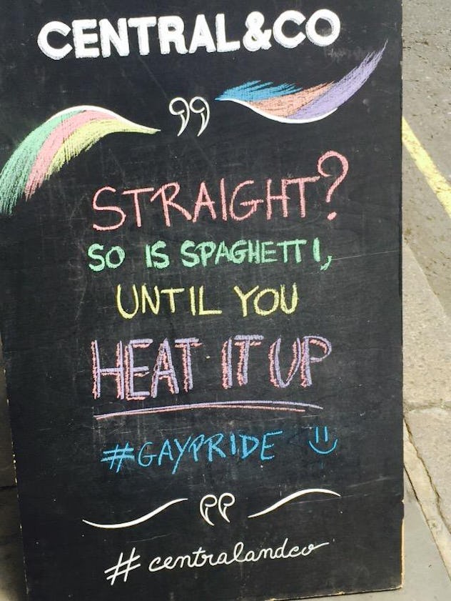 10 Funny Pride Parade Sign Ideas That Will Totally Set The Mood