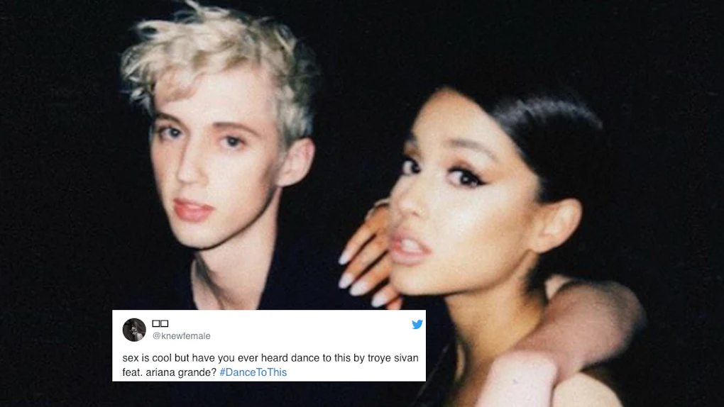 Is Dance To This About Pete Davidson Ariana Grande Troye