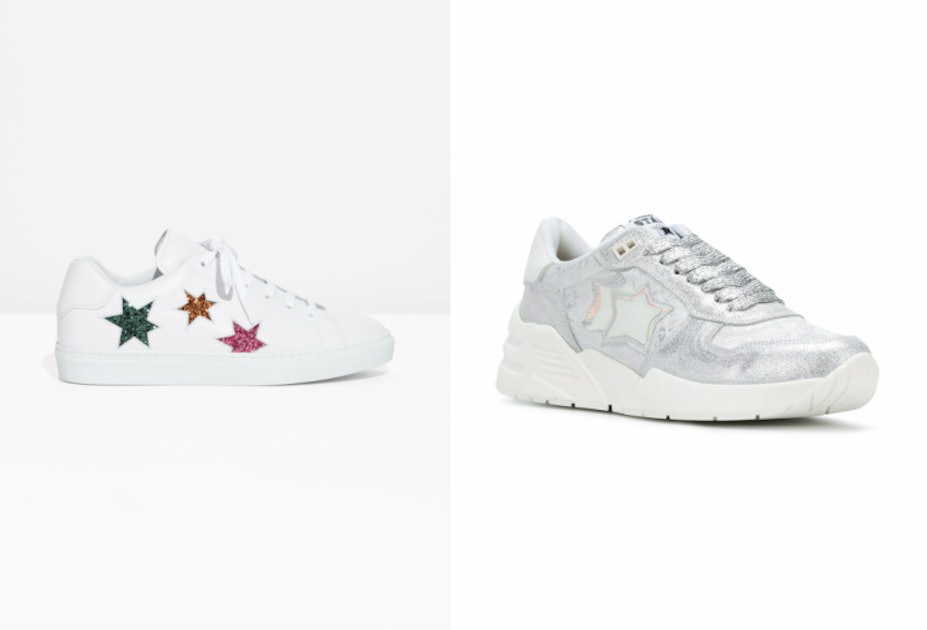 These Sneakers With Stars Will Make Your Eyes Twinkle