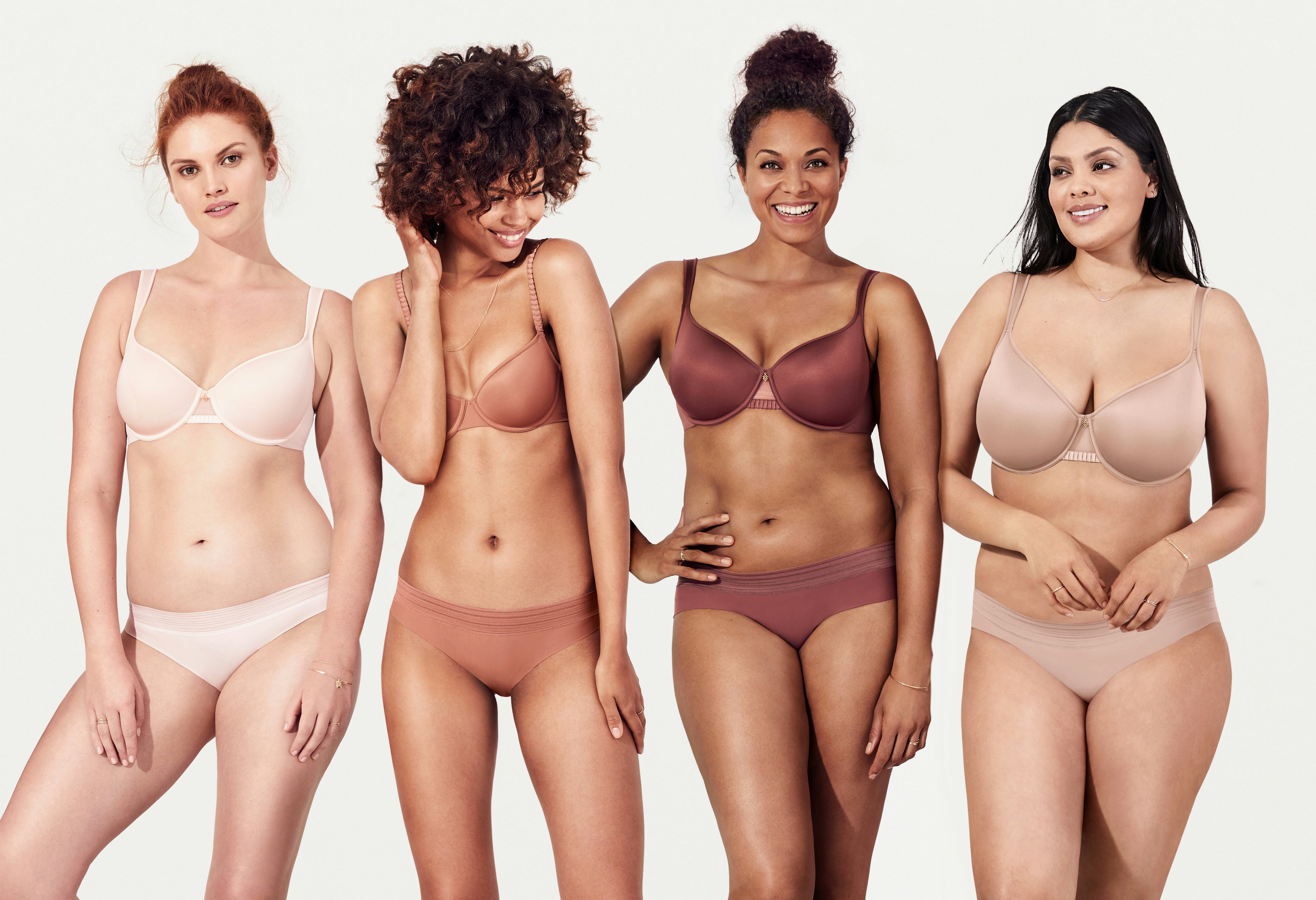 Various Breast Sizes Nude - ThirdLove's Bra Sizes Officially Make Them The Most ...