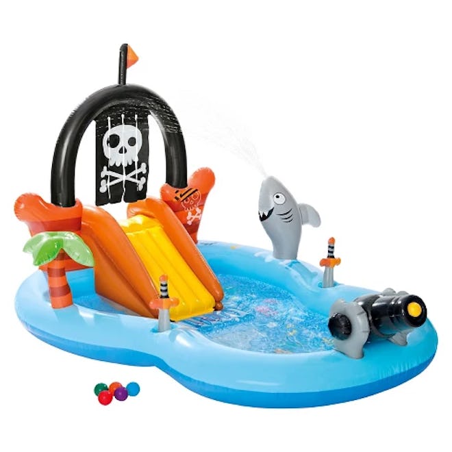 Intex Pirate Play Center Inflatable Pool with Sprayer