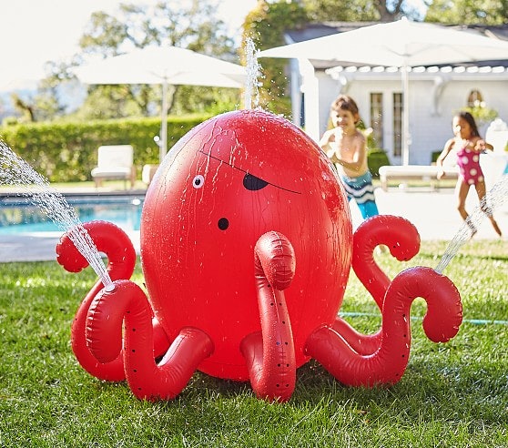 summer waves inflatable giant dino sprinkler