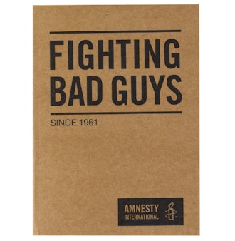 Fighting Bad Guys Notebook
