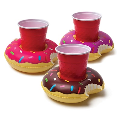 Big Mouth Toys Donuts Drink Floats 3-Pack