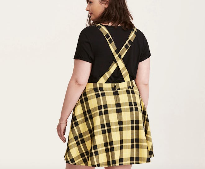 Harry Potter Hufflepuff Suspender Skirt