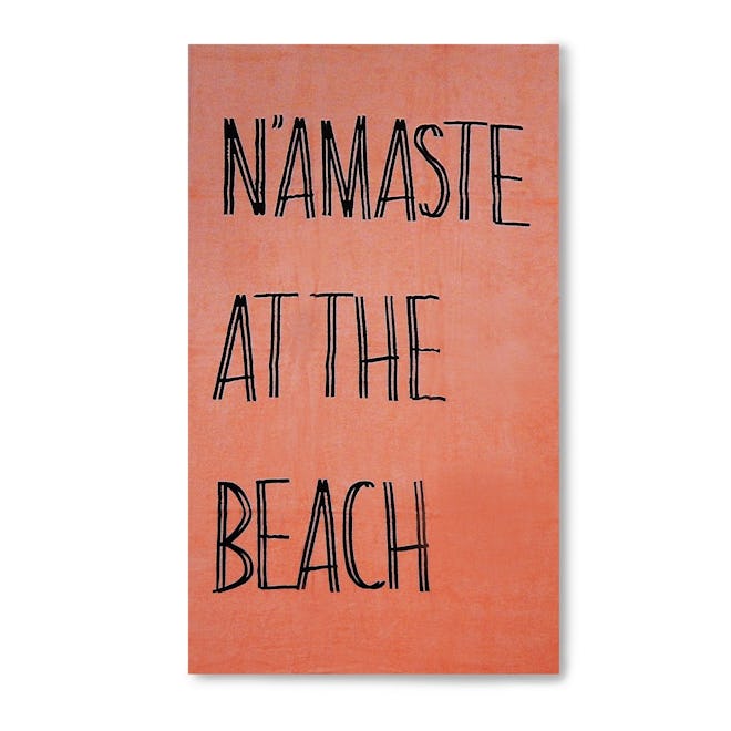 Namaste At The Beach Towel