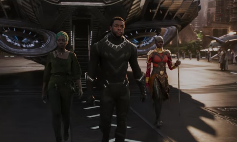 A still from the marvel cinematic universe movie the black panther