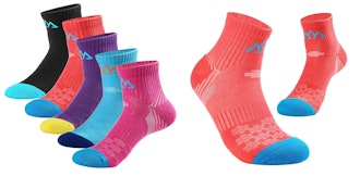 Innotree Women's Mid-Cushion Low Hiking Socks
