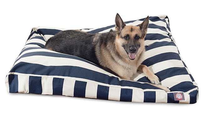 Majestic Pet Striped Rectangle Pet Bed In XL