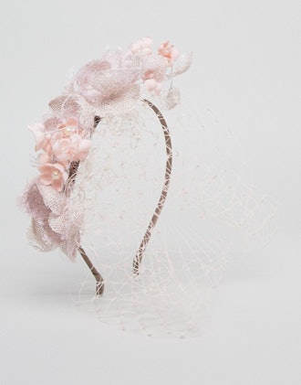 Vixen Flower Headband with Veil