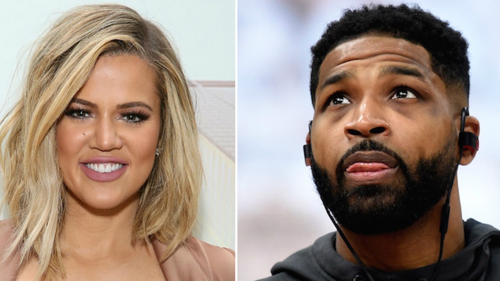 Khloe Kardashian S First Photo Of Tristan Thompson Since The