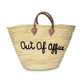 Straw Tote — Out Of Office