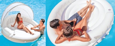 Intex Canopy Island Inflatable Lounge