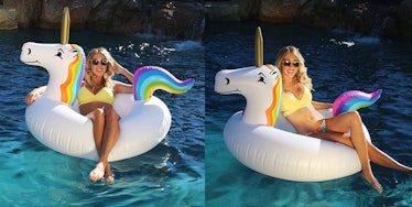 GoFloats Unicorn Party Tube Inflatable Float