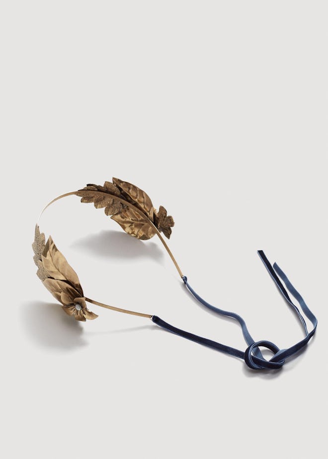 Metallic Leaf Hairband