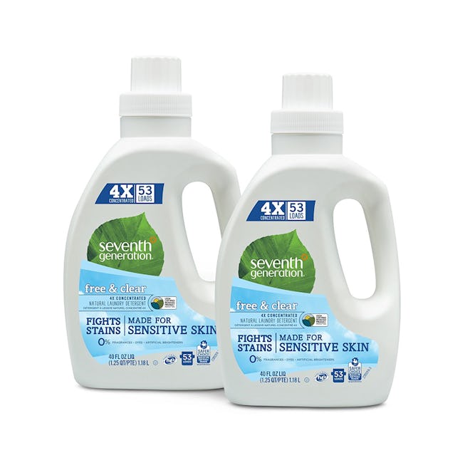 Seventh Generation Natural 4X Concentrated Laundry Detergent 2-Pack