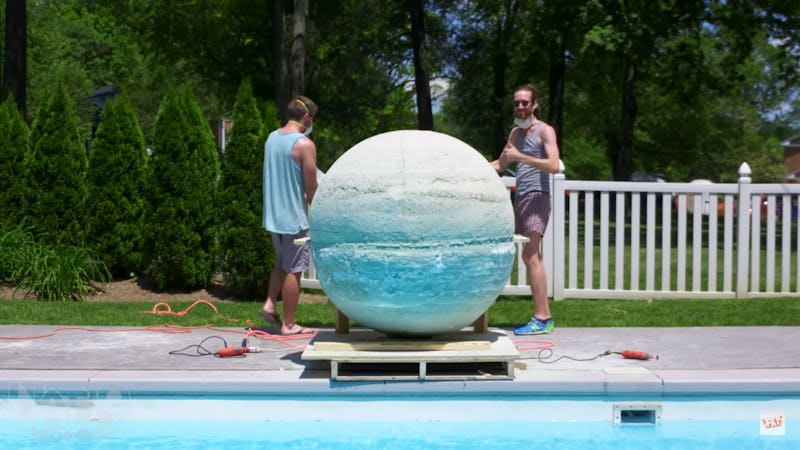 The World's Biggest Bath Bomb Was 2,000 Pounds — And It Turned A Pool Into A Fizzy Spa