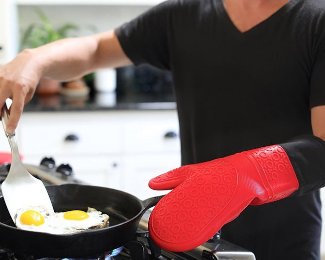 Homwe Silicone Oven Mitts