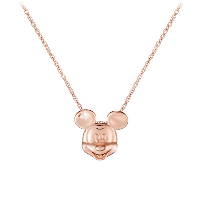 Mickey Mouse Diamond Necklace - 18 Karat