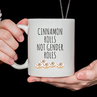 Cinnamon Rolls Not Gender Roles Mug