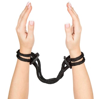 Japanese Silken Bondage Rope Wrist Cuffs