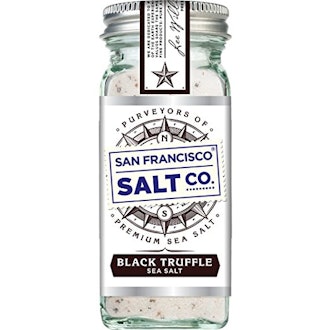 Authentic Italian Black Truffle Gourmet Sea Salt