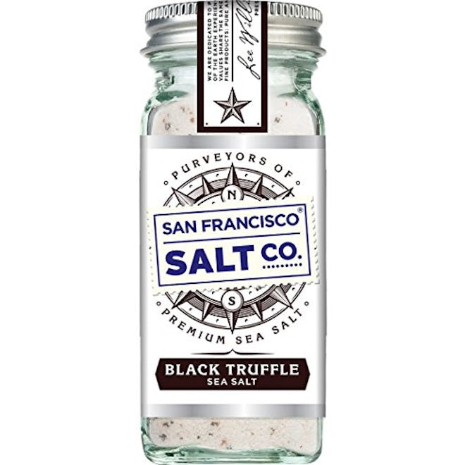 Authentic Italian Black Truffle Gourmet Sea Salt