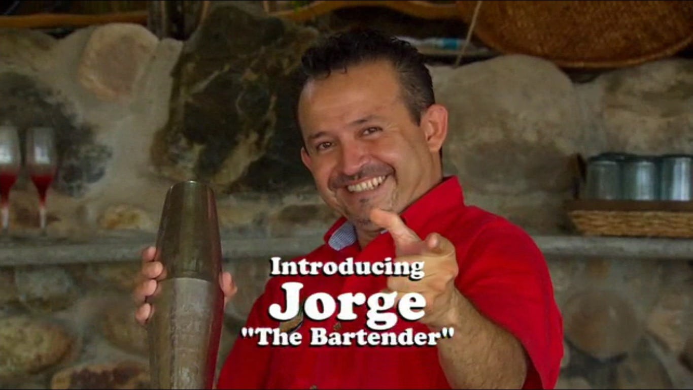 bachelor in paradise bartender