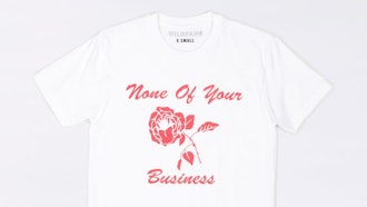 NONE OF YOUR BUSINESS TEE 