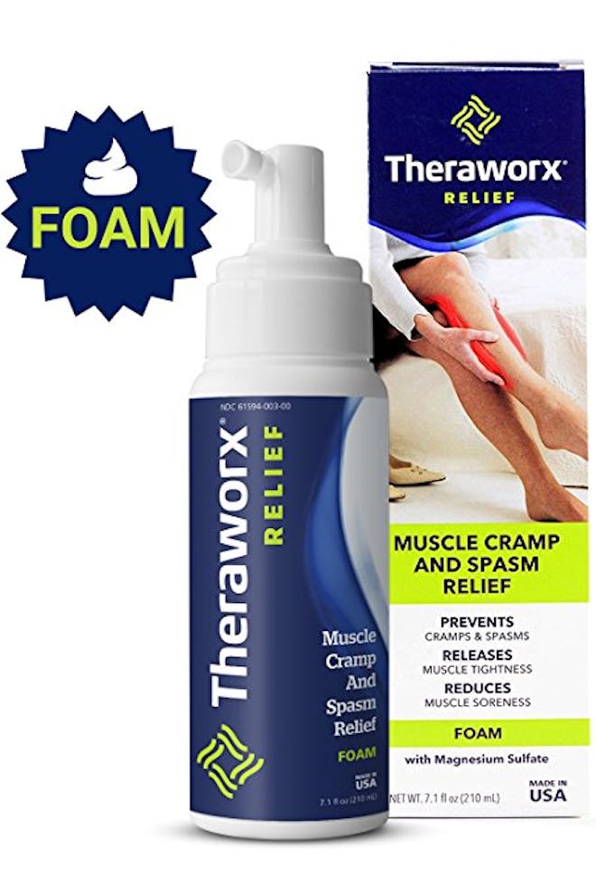 Theraworx Relief Fast-Acting Foam for Leg Cramps