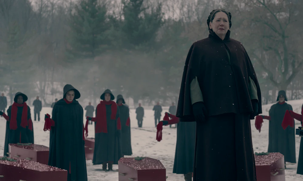 Is Aunt Lydia Good This The Handmaid s Tale Theory Could Change is-aunt-lydia-good-this-the-handmaid-s-tale-theory-could-change