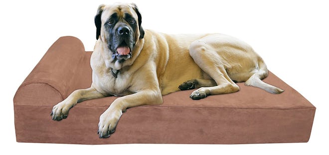 Big Barker Pillow Top Orthopedic Dog Bed (Headrest Edition)