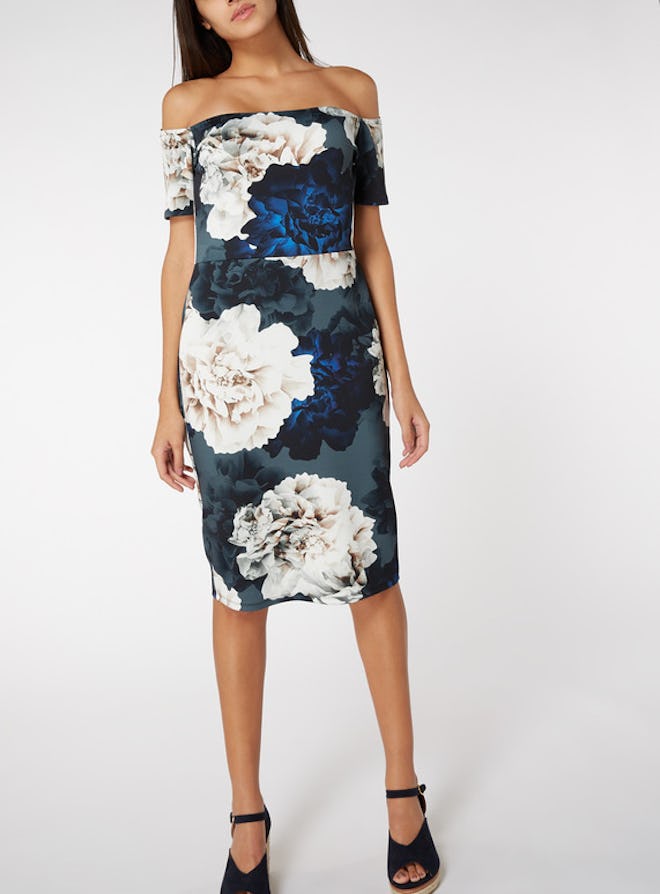 Tu Floral Bardot Dress