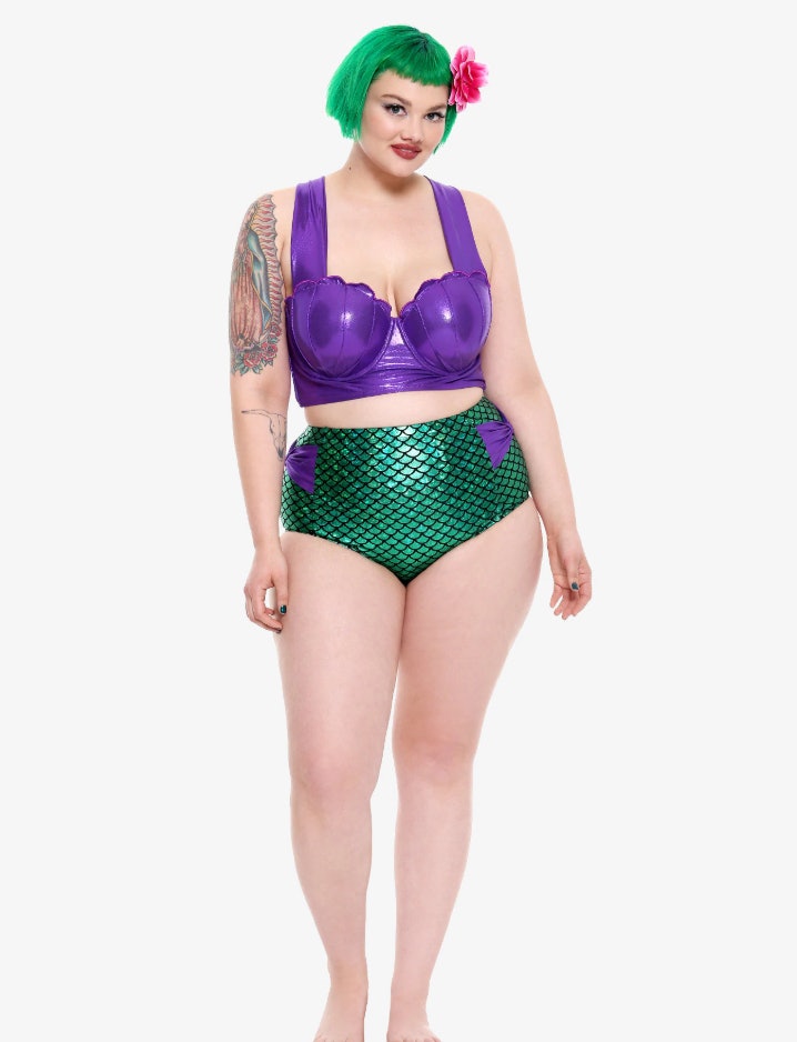 Plus size mermaid outlet swimsuit