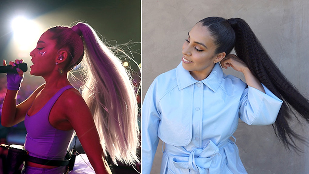 I Wore Ariana Grandes Ponytails For A Week Advil Became