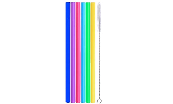 Alink Extra Long Silicone Straws