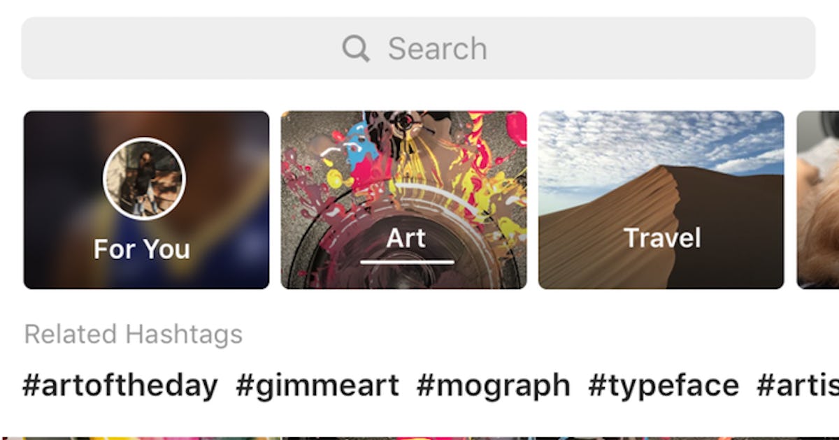 What Are Topic Channels On Instagram's Explore Page? They're ...