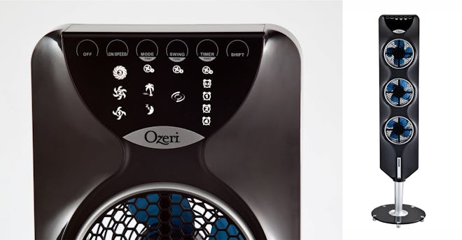 Ozeri 3x Tower Fan With Passive Noise Reduction Technology