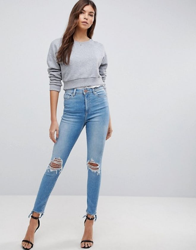 ASOS Design Ridley High Waist Skinny Jean