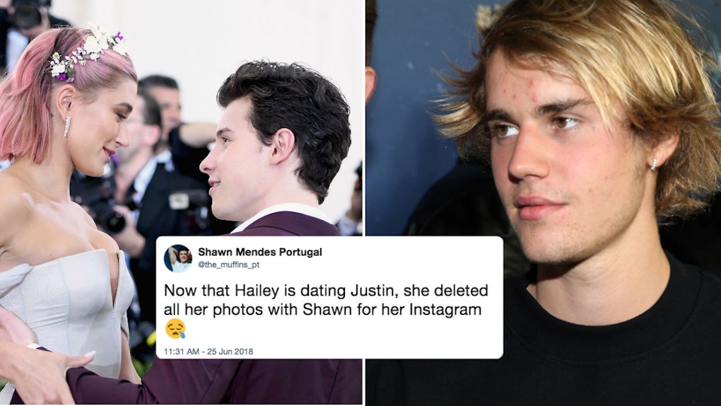 Hailey Baldwin Deleted Shawn Mendes Photos From Her Instagram But Is It About Justin Bieber