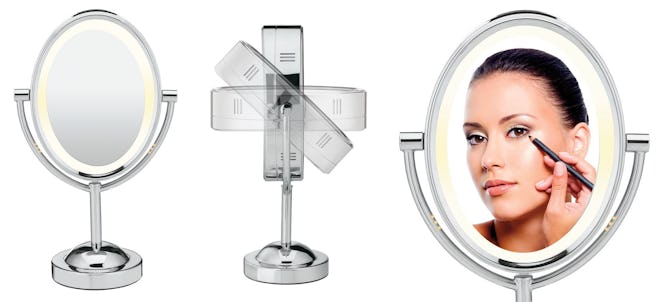 Conair Double-Sided Lighted Makeup Mirror 
