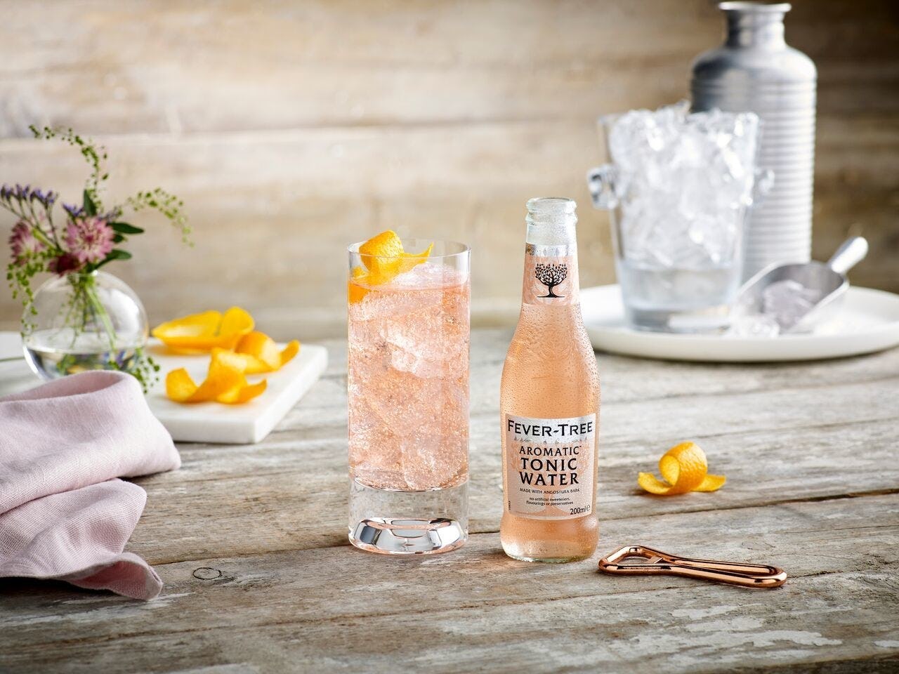 FeverTree's Pink Aromatic Tonic Water Is The Millennial Pink Twist All