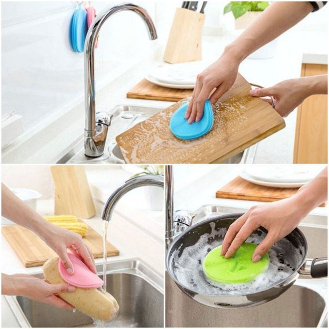 JJ Company Silicone Sponge Dish