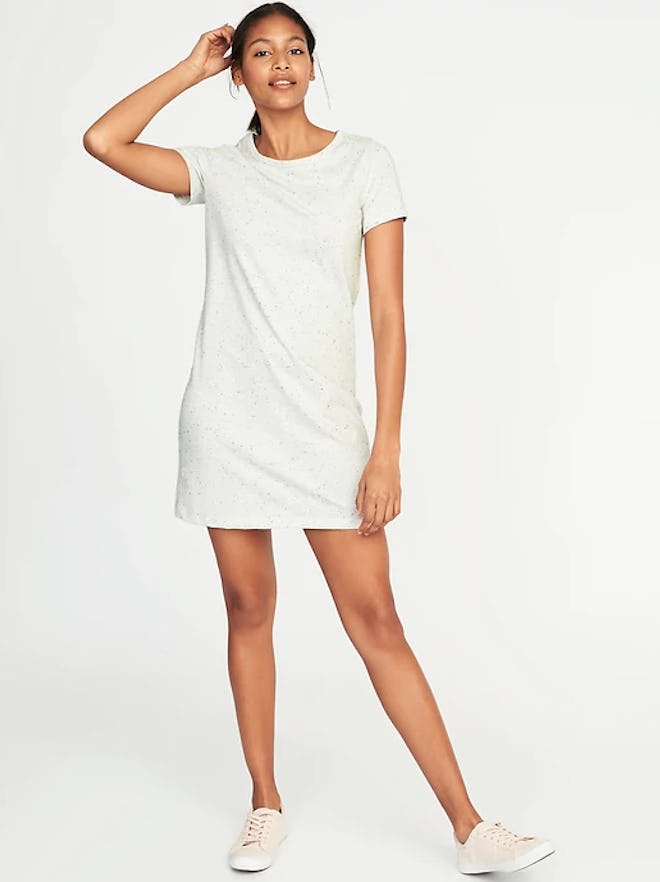 Semi-Fitted Tee Dress