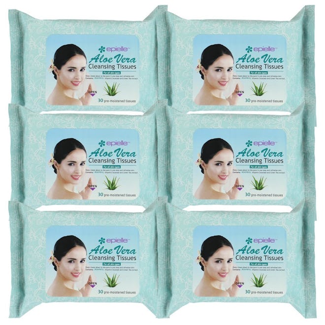 Epielle Aloe Vera Facial Cleansing Tissues