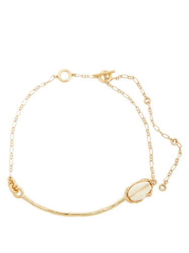 ELLERY  Igneous shell gold-plated choker