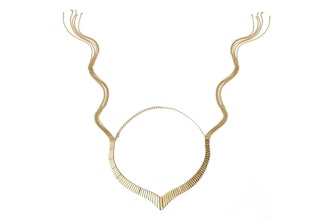 Golden Whip Necklace