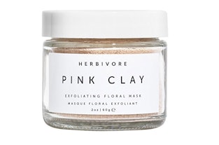 clay dry masks skin mask botanicals herbivore facial pink